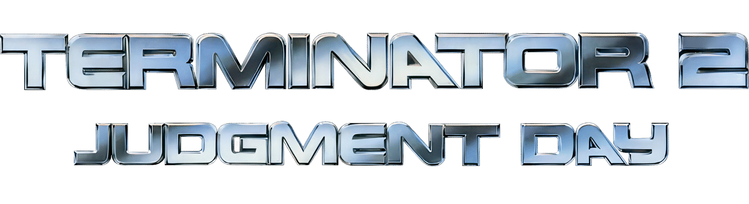 Terminator 2: Judgment Day logo for Commodore 64